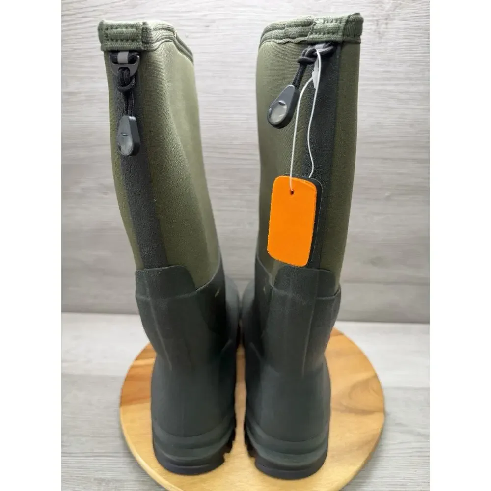 Dryshod Legend Mxt Round Toe Pull On Rain Mens Green Casual Boots Size 11-11.5